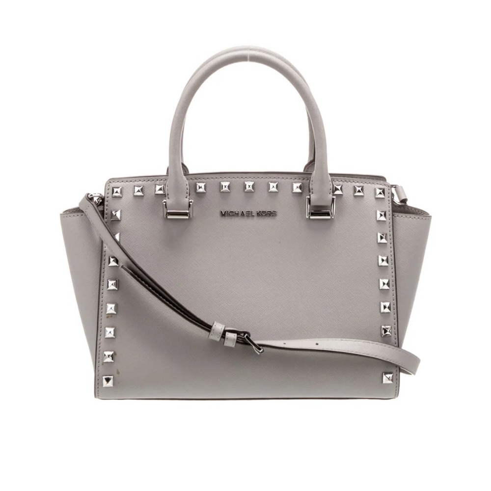 Michael Kors Silver Studded Tote